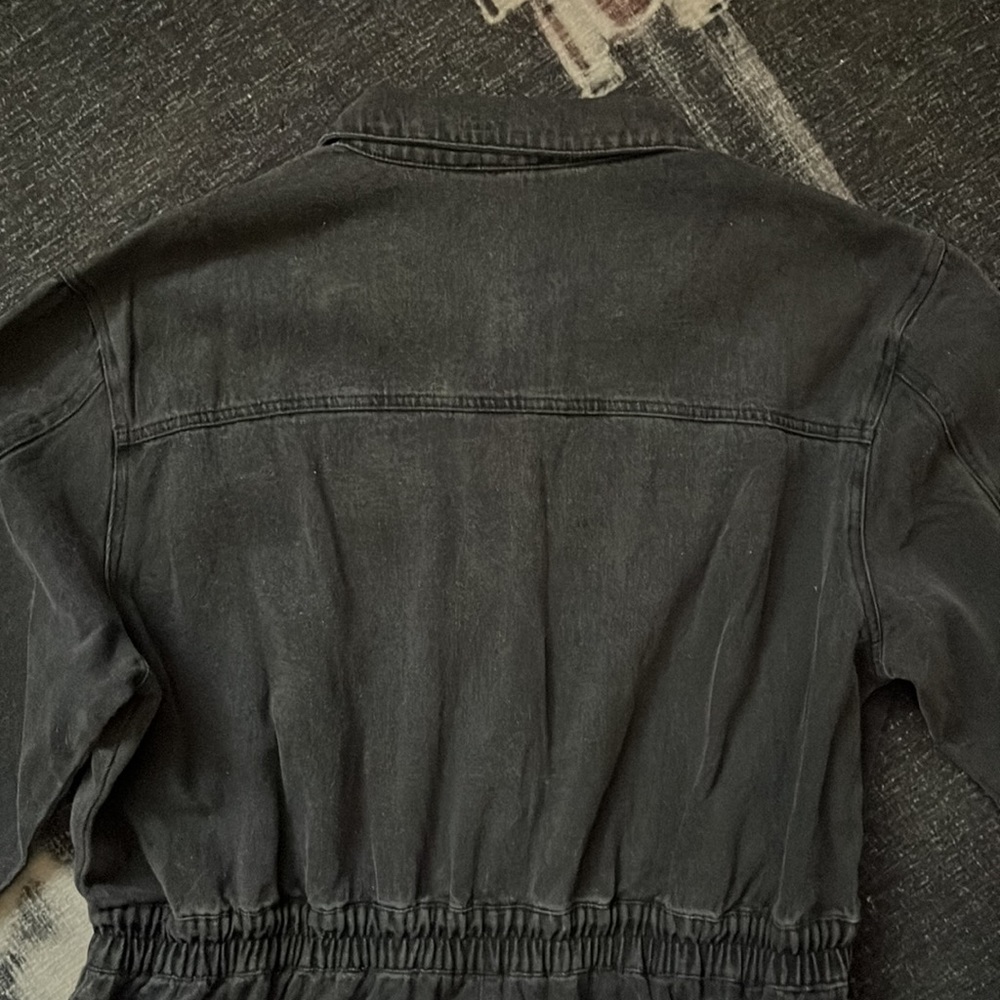 Dark Denim Jumpsuit - Picture 7 of 7